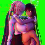 Blue Archive – Asuna &amp; Karin Sharing Is Caring - PassThrough