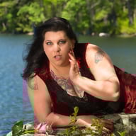 My Pretty, Goth Girlfriend Morgan Fey BlushErotica vr porn video