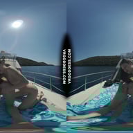 Matty With Josie Public Outdoor Masturbation On A Yacht Vacation Yolo VRgoddess vr porn video