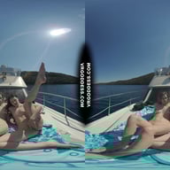 Matty With Josie Public Outdoor Masturbation On A Yacht Vacation Yolo VRgoddess vr porn video