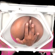 Janitors Fantasy Vol. 3 - Ebony Toilet POV Squirt Edition [Remastered] Chocolate Bae Ebony VR Solos vr porn video