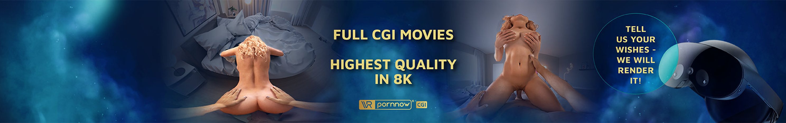 VR pornnow CGI virtual reality porn videos