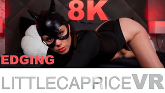 Your little house kitty milk you up - not a drop remains - VR Porn Video