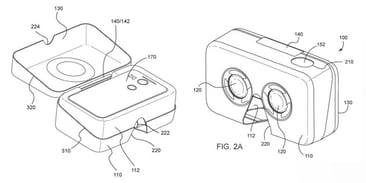 Google Patents Smartphone Packaging Box as an Entry Level VR Headset