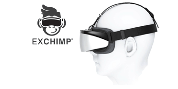 ExChimp, A New Super Portable VR Headset: Perfect for 7-Hour Wack Sessions
