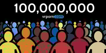 VRPorn.com Officially Surpasses 100 Million Users