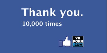 VRPorn.com Surpasses 10,000 Fans on Facebook