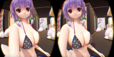 Would You Like To See a Sexy VR Anime Girl Dancing In Your Room?