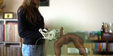 EXOS Haptic VR Exoskeleton Glove will let You Feel that VR Ass