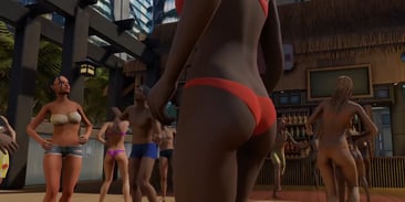 Oasis:  A New Social Game with VR Integration