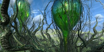 Bizarre But Beautiful Alien Tree Lifeforms