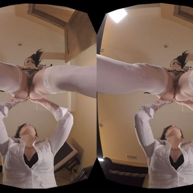 Double Upskirt I Hearts Raven HologirlsVR Nikki Hearts Leigh Raven vr porn video vrporn.com virtual reality