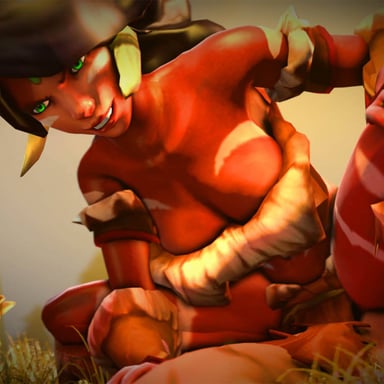 Nidalee Takes You In The Valley DarkDreams vr porn video cgi girl vrporn.com virtual reality