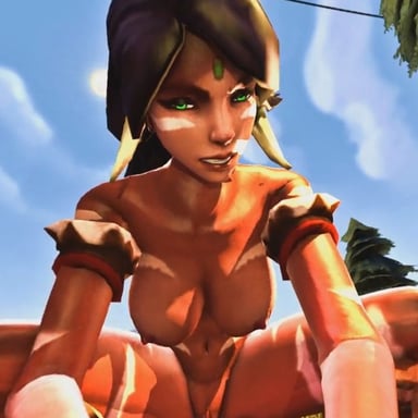 Nidalee Takes You In The Valley DarkDreams vr porn video cgi girl vrporn.com virtual reality