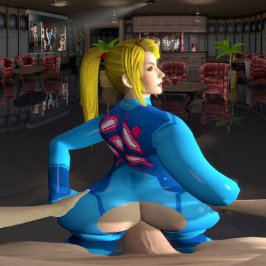 Samus Aran doggystyle 360 orgy (A XXX Parody) porn