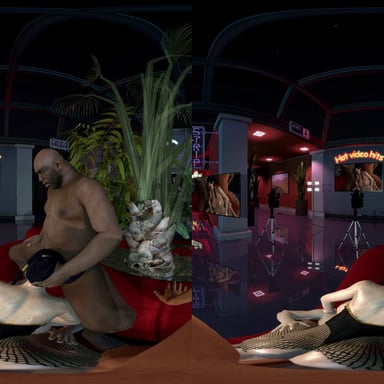 Nyotengu Gangbang In The Mirror Club (A XXX Parody) pov porn