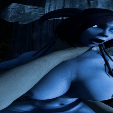 This Dranei's All Choked Up CGI Girl DarkDreams vr porn video vrporn.com virtual reality