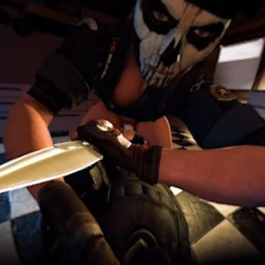 Caveira's Interrogations Can Get Pretty Intense CGI Girl DarkDreams vr porn video vrporn.com virtual reality