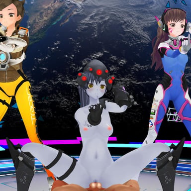 Sex &amp; Dance - Overwatch - It's ME CGI Girl Lewd FRAGGY vr porn video vrpon.com virtual reality