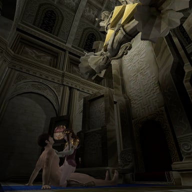 Zelda cowgirl CGI Girl FantasySFM vr porn video vrporn.com virtual reality