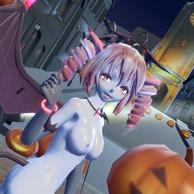 Sex &amp; Dance - Vocaloid - Happy Halloween CGI Girl Lewd FRAGGY vr porn video vrporn.com virtual reality