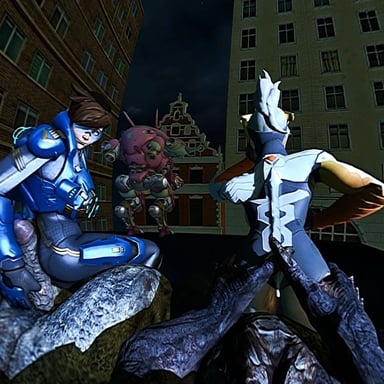 The Overwatch Monster Mash CGI Girl DarkDreams vr porn video vrporn.com virtual reality