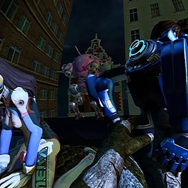 The Overwatch Monster Mash CGI Girl DarkDreams vr porn video vrporn.com virtual reality