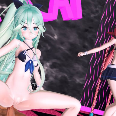 Sex &amp; Dance - Kantai Collection - Blue Song CGI Girl Lewd FRAGGY vr porn video vrporn.com virtual reality