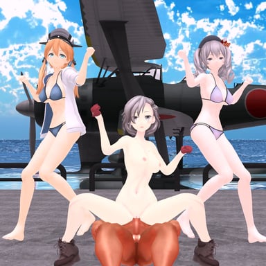 Sex &amp; Dance - Kantai Collection - Satisfaction CGI Girl Lewd FRAGGY vr porn video vrporn.com virtual reality