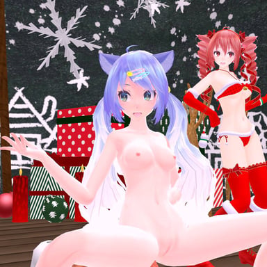 Sex &amp; Dance - Xmas Vocaloid - Last Xmas CGI Girl Lewd FRAGGY vr porn video vrporn.com virtual reality