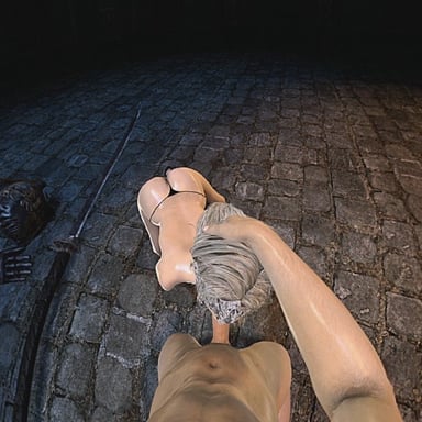 The Fire Keeper Tends To The Ashen One DarkDreams Firekeeper vr porn video vrporn.com virtual reality