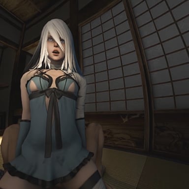 NieR: Automata - A2 On Top DarkDreams vr porn video vrporn.com virtual reality