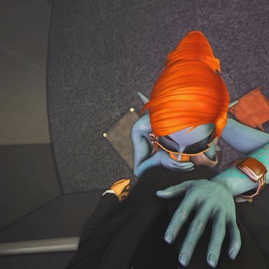 The Legend of Zelda - Midna's Elevator Meet-up (A XXX Parody) porn