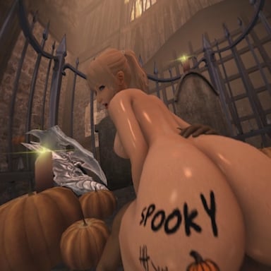 Happy Halloween Fiona (Black) -Vindictus Laosduude vr porn video vrporn.com virtual reality