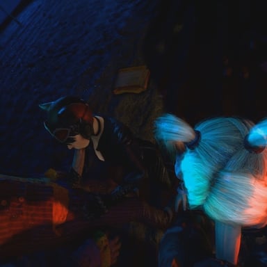 DC Comics - Harley and Catwoman in, "The Competition" DarkDreams vr porn video vrporn.com virtual reality