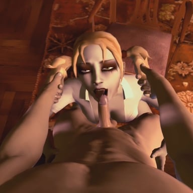 Vampire: The Masquerade Bloodlines - A Voluptuous Vampire DarkDreams vr porn video vrporn.com virtual reality