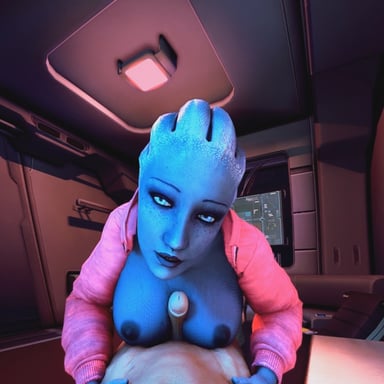 Mass Effect - Tittyfuck in Transit DarkDreams Liara vr porn video vrporn.com virtual reality