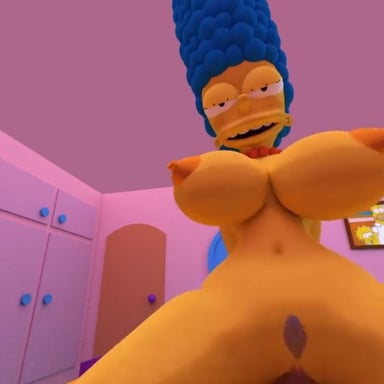 Simpsons Porn - Marge Rides You Cowgirl Style BaiMudan vr porn video vrporn.com virtual reality