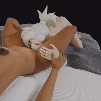 Pharah and Mercy RapidBananaCannon vr porn video vrporn.com virtual reality