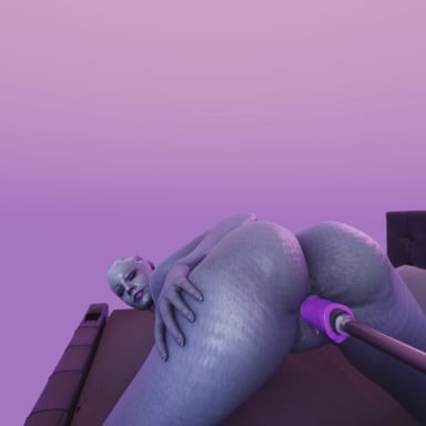 Mass Effect Liara Fucked by Dildo Machine TheAfterlife vr porn video vrporn.com virtual reality