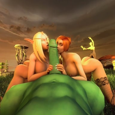 World of Warcraft - The Warchief's Really Big Hammer DarkDreams vr porn video vrporn.com virtual reality