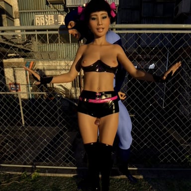 Thighjob Surprise (CGI Hentai Vixen Captures and Milks Superhero with her Silky Thighs) SkinRays vr porn video vrporn.com virtual reality