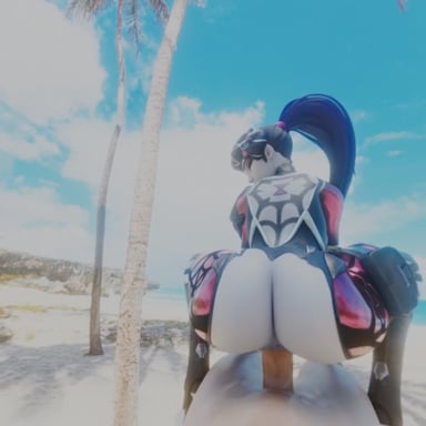 Widowmaker - Reverse cowgirl RapidBananaCannon vr porn video vrporn.com virtual reality