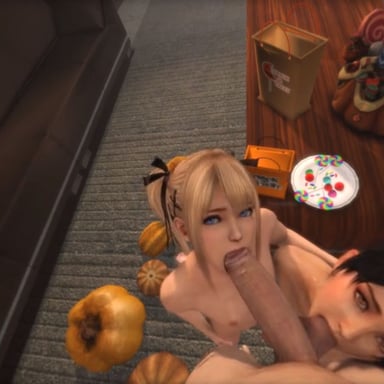 Momiji &amp; Marie Rose Blowjob Duo (Lite) Laosduude vr porn video vrporn.com virtual reality