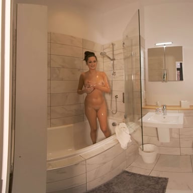Soap Up And Wank For Me WankitNowVR Bonnie vr porn video vrporn.com virtual reality