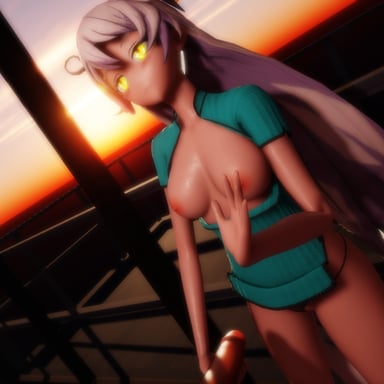 Honkai Impact - God Kiana Handjob Lewd FRAGGY vr porn video vrporn.com virtual reality