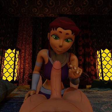 Starfire in "A Moroccan Getaway" VRAnimeTed vr porn video vrporn.com virtual reality