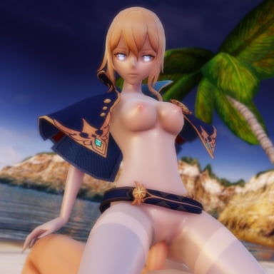 Genshin Impact - Jean Beach Riding Lewd FRAGGY vr porn video vrporn.com virtual reality