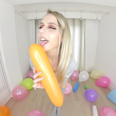 Balloon Popping Jimmdraws Chloe Toy vr porn video vrporn.com virtual reality