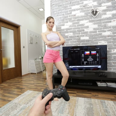 Wanna Play But Me Too Rebecca Volpetti Squeeze VR vr porn video vrporn.com virtual reality